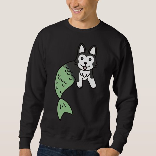 Husky Mermaid Trui (Voorkant)