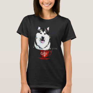 Husky met Alaskan Malamute T-shirt