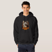 Husky Moeder Essentieel Hoodie (Voorkant volledig)