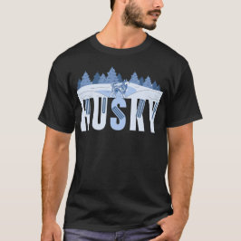 Husky Moeder Grappig Husky Mama Design T-shirt