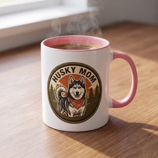 Husky Moeder Koffiemok | Siberische Husky Moeder C Mok