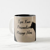 Husky Mok koffiekopje Gepersonaliseerde slee honde (Voorkant links)