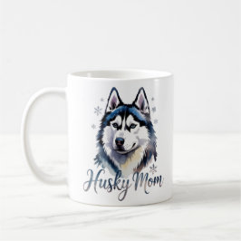 husky mom siberian husky husky lover gift husky mo koffiemok