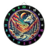 Husky Mountain Aura Wall Decor Dartbord (Voorkant)
