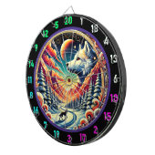 Husky Mountain Aura Wall Decor Dartbord (Voorkant Rechts)