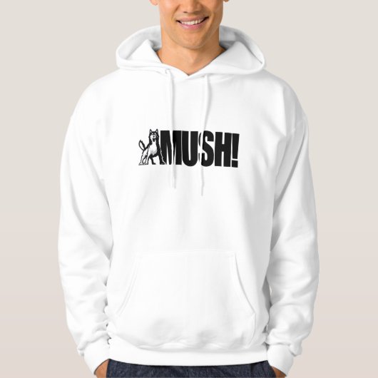 Husky Mush! Hoodie (Voorkant)