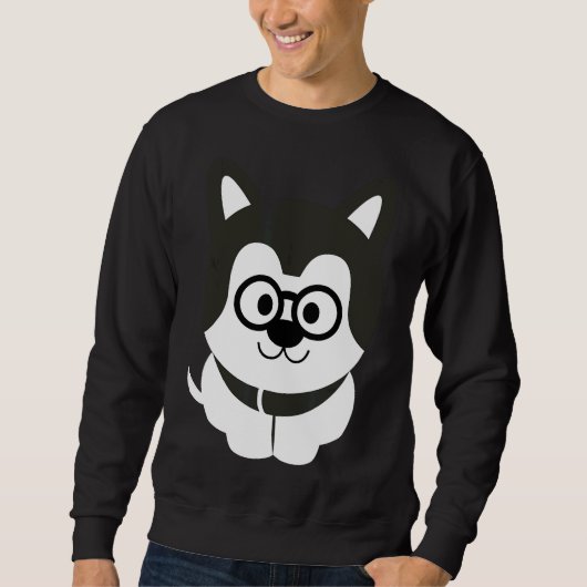 Husky Nerdy Trui (Voorkant)