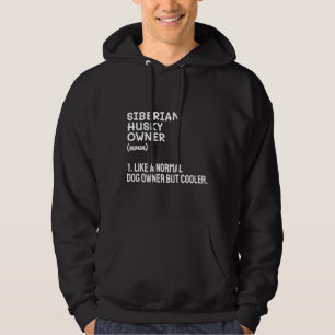 Husky Normal Dog Eigenaar, koeler Hoodie