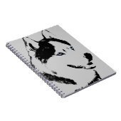 Husky Notebook Siberian Husky Gifts & Books Notitieboek (Rechterzijde)