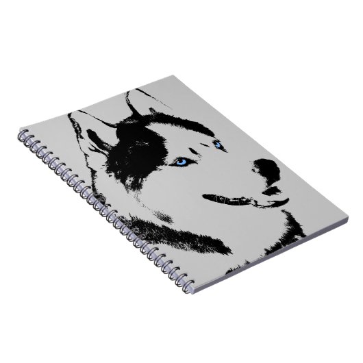 Husky Notebook Siberian Husky Gifts & Books Notitieboek (Rechterzijde)