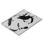 Husky Notebook Siberian Husky Gifts & Books Notitieboek (Linkerzijde)