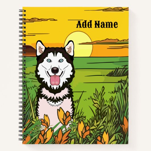 Husky Notitieboek (Voorkant)