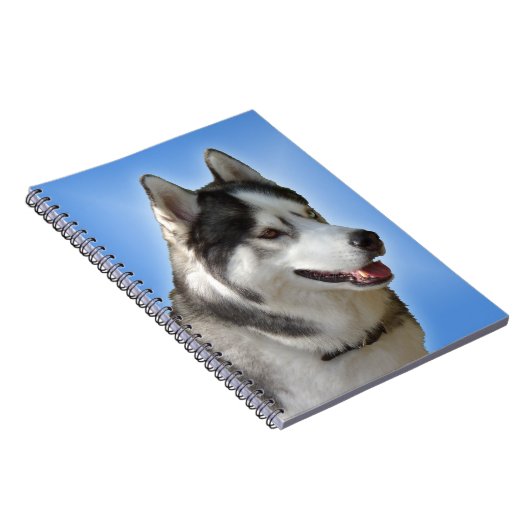 Husky Notitieboek Siberian Husky Gifts & Books (Rechterzijde)