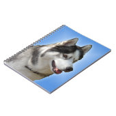 Husky Notitieboek Siberian Husky Gifts & Books (Linkerzijde)