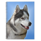 Husky Notitieboek Siberian Husky Gifts & Books (Voorkant)