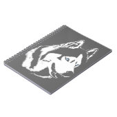 Husky Notitieboek Siberian Husky Gifts & Books (Linkerzijde)