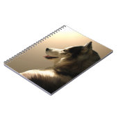 Husky Notitieboek Siberian Husky Pup Journal Book (Linkerzijde)