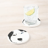 Husky Onderzetter Bi-eye Husky Malamute Onderzette (Zijkant)