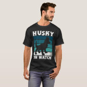 Husky op horloge Essential T-shirt (Voorkant volledig)