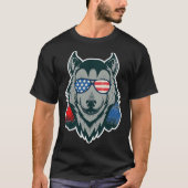 Husky op horloge Essential T-shirt (Voorkant)
