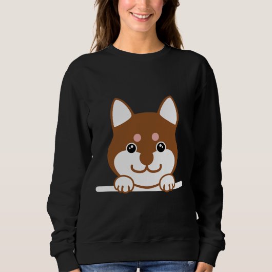 Husky op wacht trui (Voorkant)