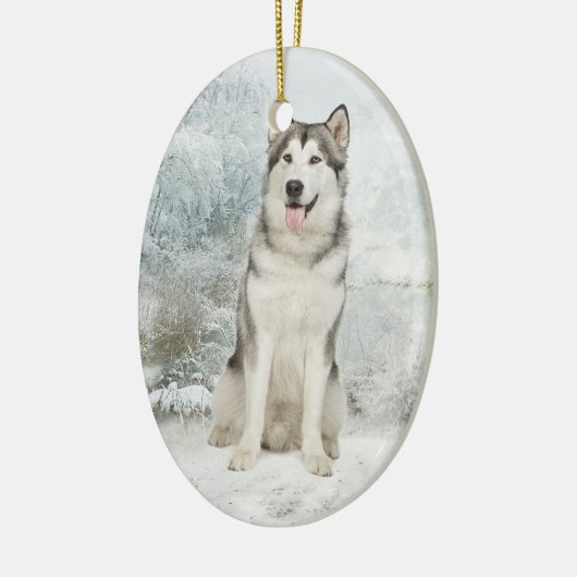 Husky Ornament (Links)