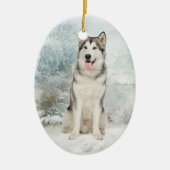 Husky Ornament (Voorkant)