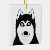 Husky Ornament (Rechts)