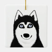 Husky Ornament (Achterkant)