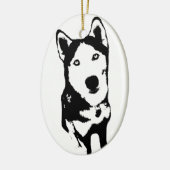Husky Ornament (Links)