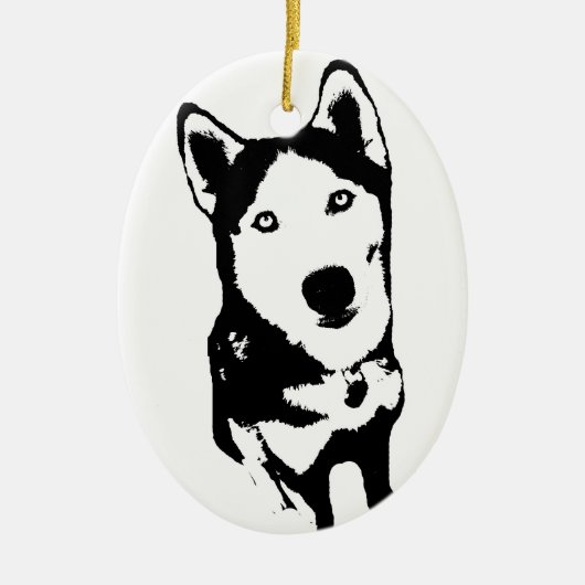 Husky Ornament (Voorkant)
