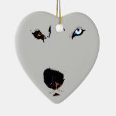 Husky Ornament Personalized Husky Eyes Gifts (Rechts)