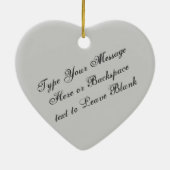 Husky Ornament Personalized Husky Eyes Gifts (Achterkant)