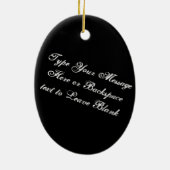 Husky Ornament Personalized Husky Pup Gifts (Achterkant)