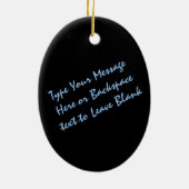 Husky Ornament Personalized Sled Dog Decoration (Achterkant)