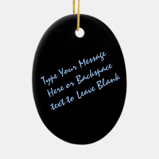 Husky Ornament Personalized Sled Dog Decoration (Achterkant)