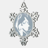 Husky Ornament Personalized Sled Dog Decoration (Rechts)