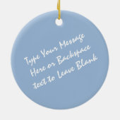 Husky Ornament Personalized Sled Dog Decoration (Achterkant)