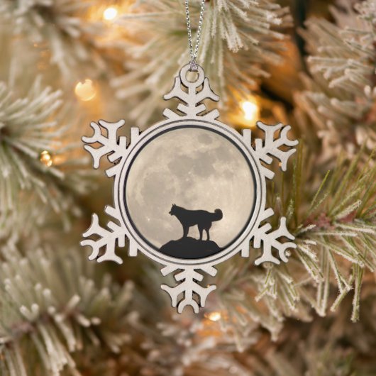 Husky Ornament Personalized Sled Dog Decoration (Boom)