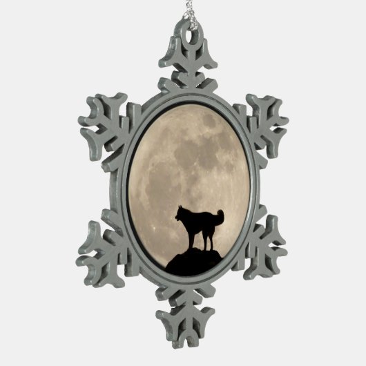 Husky Ornament Personalized Sled Dog Decoration (Links)