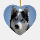 Husky Ornament Personalized Sled Dog Decoration (Voorkant)
