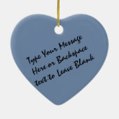 Husky Ornament Personalized Sled Dog Decoration (Achterkant)