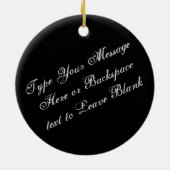 Husky Ornament Personalized Sled Dog Decoration (Achterkant)