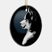 Husky Ornament Personalized Wolf Dog Decoration (Rechts)