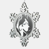 Husky Ornament Siberian Husky Holiday Decoration (Rechts)