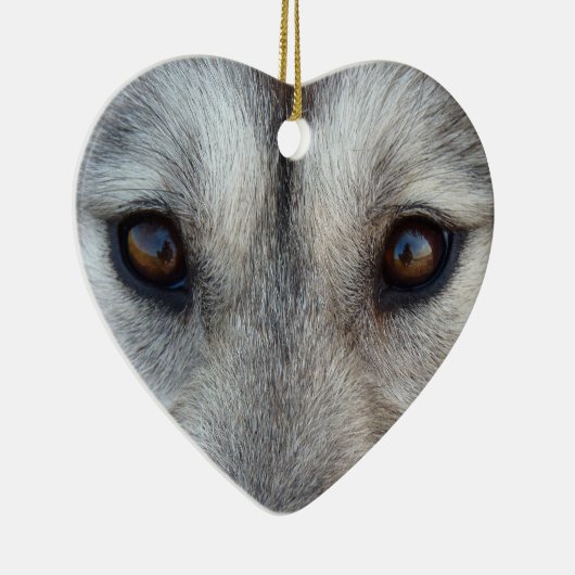 Husky Ornament Wolf Pup Keepomwille Dog Gifts (Rechts)