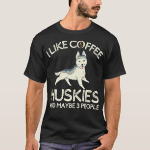 Husky Oseigenaars Tshirt dat ik leuk vind aan koff