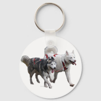 husky pair sleutelhanger
