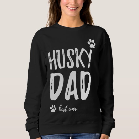 Husky Pap Beste Ooit Idee Trui (Voorkant)