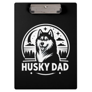 Husky Pap Gift Hond Eigenaar Siberische Huskies Va Klembord